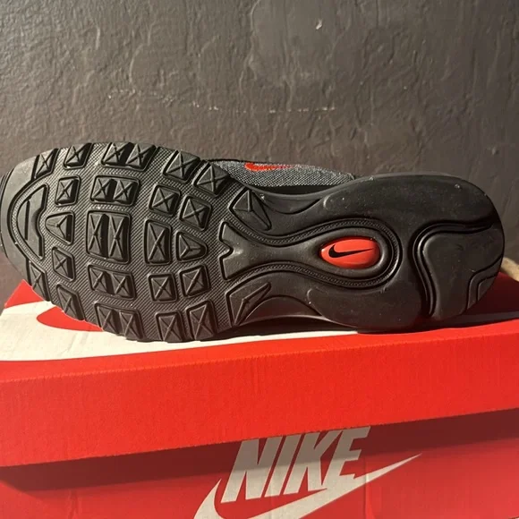 Nike Air Max 97 BLACK/PICANTE RED-ANTHRACITE